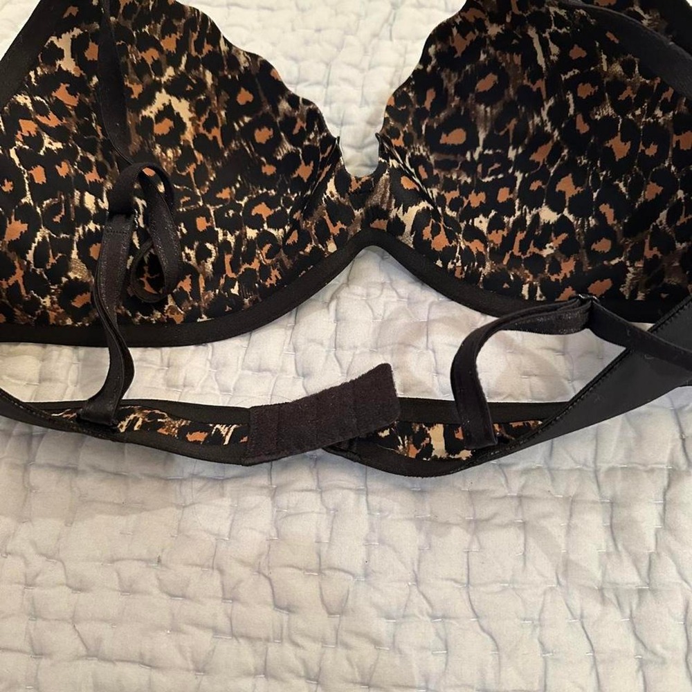 b.tempt'd by Wacoal Women's 36B Push Up Bras Leopard Black